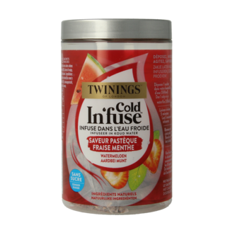 Twinings Twinings Cold Infuse Anguria Fragola Menta 10 Bustine