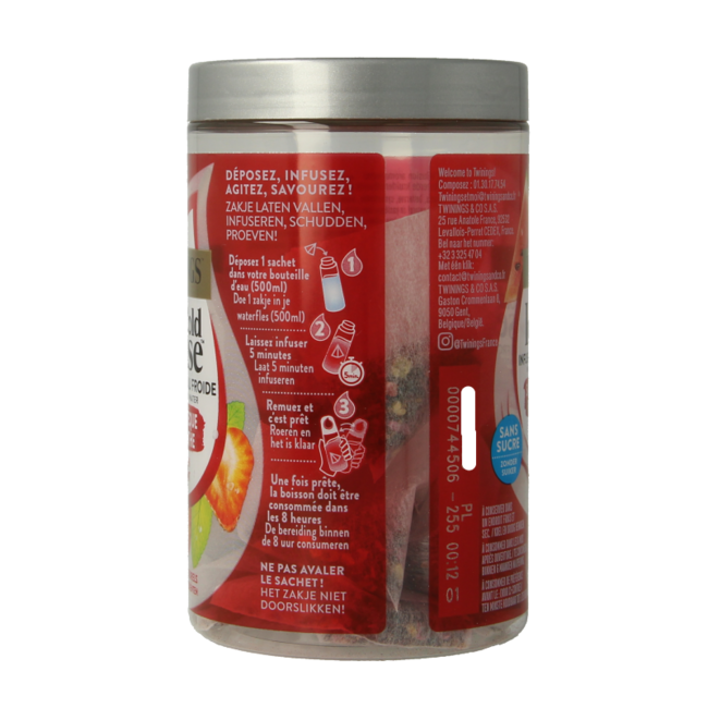 Twinings Cold Infuse Watermelon Strawberry Mint 10 Bags