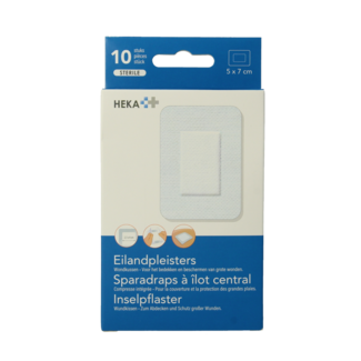 Hekaplast Cerotti Hekaplast Border 5cm x 7cm, 10 Pezzi