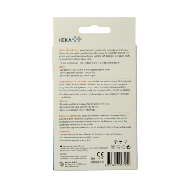 Hekaplast Border 5 cm x 7 cm, 10 Stück