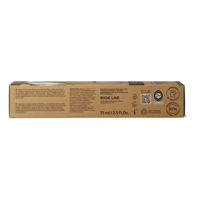 Zahnpasta Bio Anti-Plaque 75 Milliliter