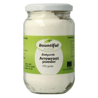 Bountiful Arrowroot-Pulver Bio 190 Gramm
