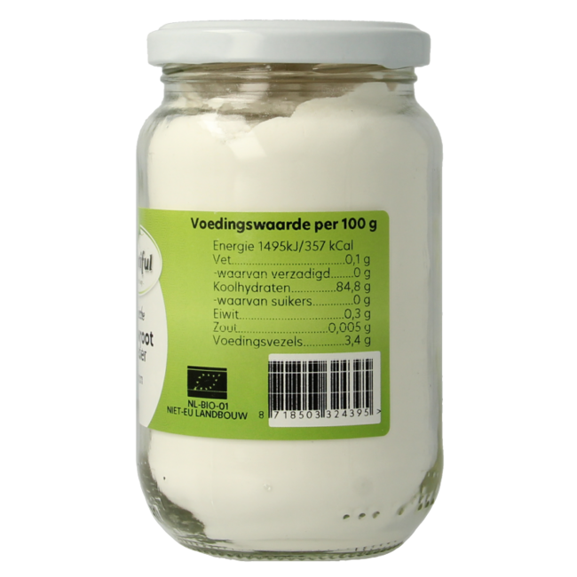 Arrowroot-Pulver Bio 190 Gramm
