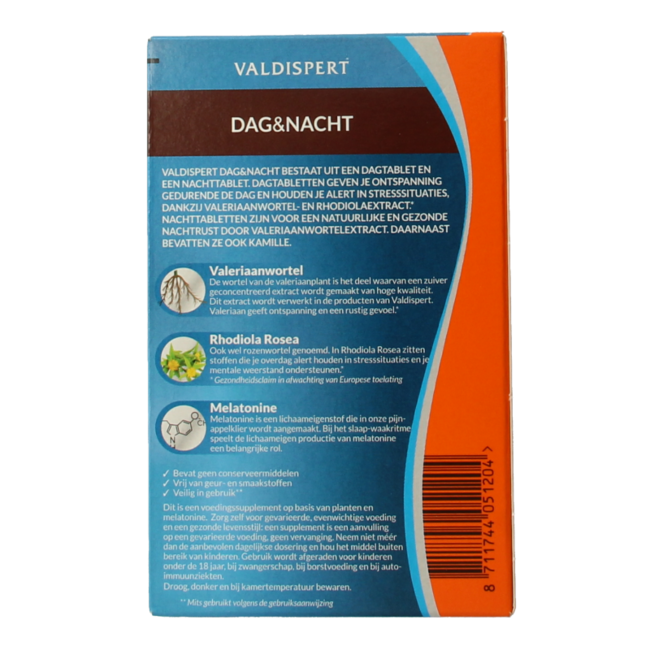 Valdispert Day & Night 60 Tablets