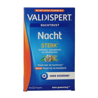 Valdispert Nacht sterk 40 grageas