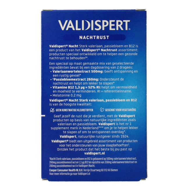 Nacht sterk 40 grageas