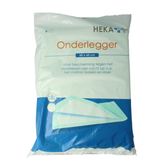 Heka Fluffpull Krankenunterlage 60 x 60 cm, 8 Stück
