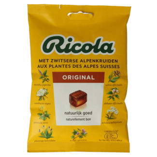 Ricola Oryginalne cukierki w saszetce 75 gram
