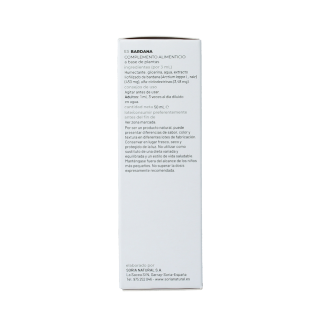 Soria Natural Arctium lappa extract 50 Millilitre