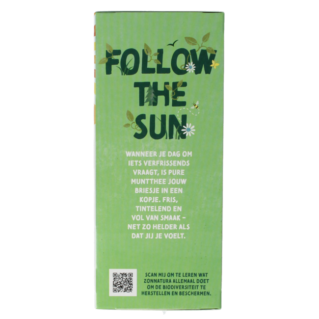 Zonnatura Té de menta 100% bio 20 bolsitas