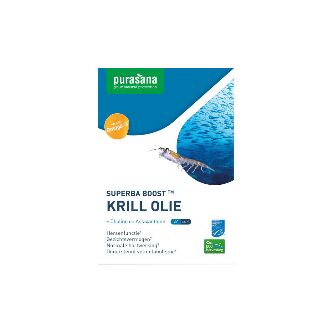 Purasana Olio di Krill | Supporto Cuore, Cervello e Metabolismo