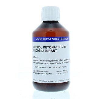 Fagron Fagron Alcohol ketonatus 70% 300 Millilitres
