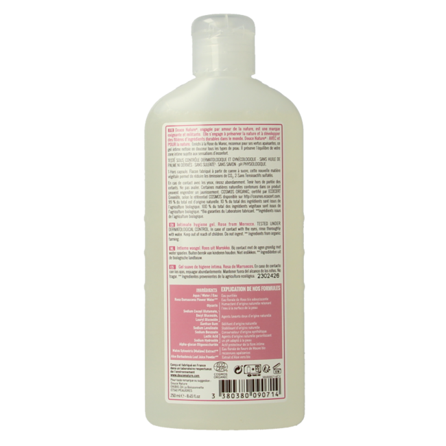Douce Nature Organic Rose Intimate Wash 250ml
