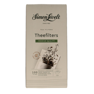 Simon Levelt Filtro de té 1 taza papel 100 unidades
