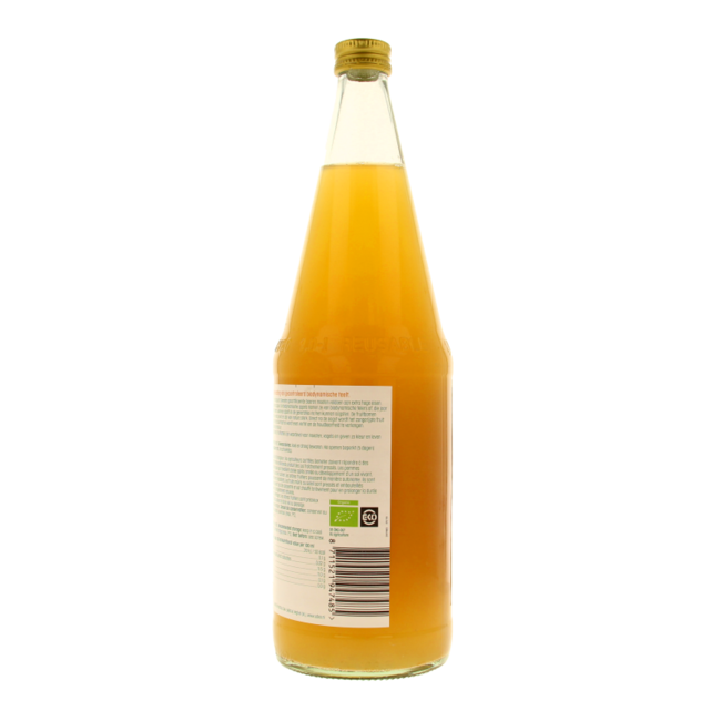 Apple juice naturally cloudy organic dem 1 Litre