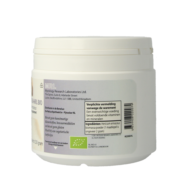 MRL Hericium polvo bio 250 gramos