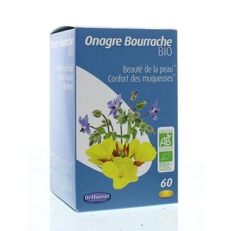 Orthonat Orthonat Evening Primrose Borage Fish Organic 60 Capsules