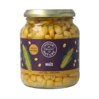 Your Organic Nature Organic sweetcorn 340 Gram