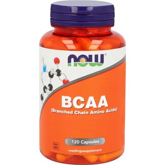 NOW NOW BCAA (amminoacidi a catena ramificata) 120 Capsule vegetariane