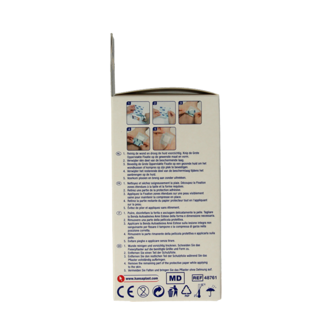 Hansaplast Grande Superficie 1m x 10cm 1 Pezzo