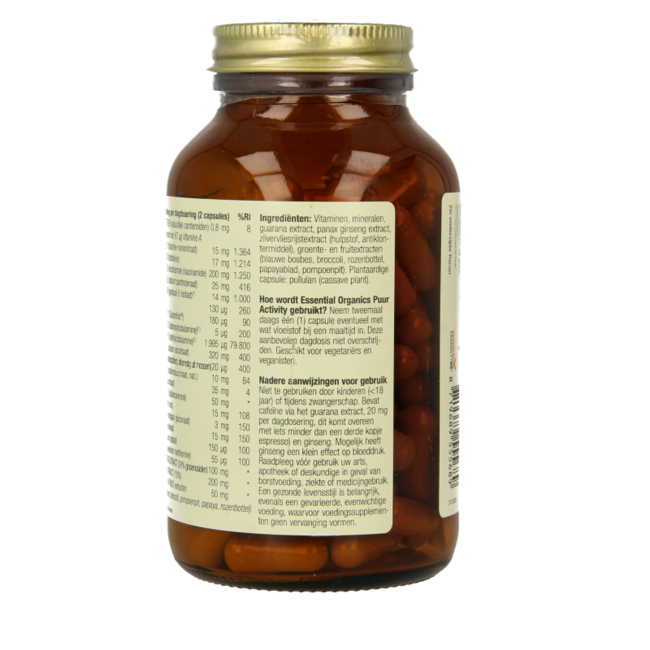 Activity puur 120 Vegetarische capsules