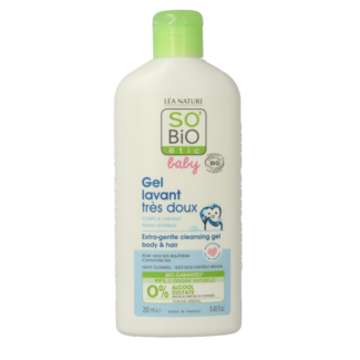So Bio Etic Gel nettoyant bébé 250 millilitres