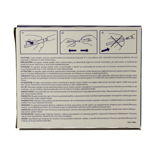 Becton Injektionsnadel B/D Microlance 0,80 × 40 100 Stück