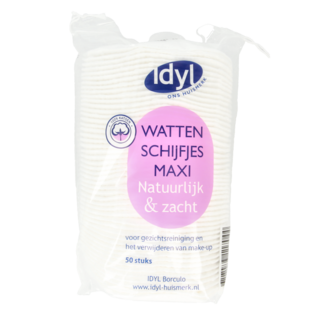 Idyl Wattepads Maxi 50 Stück