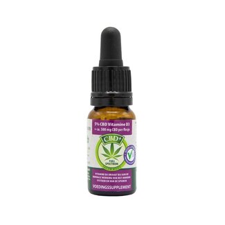 Jacob Hooy Jacob Hooy aceite de CBD 5% con vitamina D 10 ml