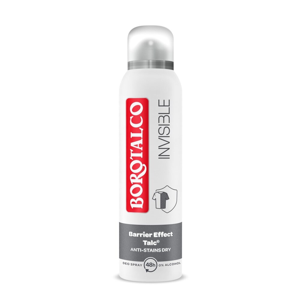 Borotalco Desodorante spray invisible 150 mililitros