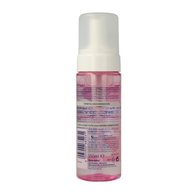 Mousse limpiadora facial piel seca 150 ml