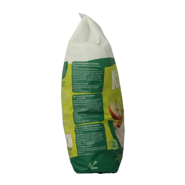 Krunchy manzana y canela bio 750 g