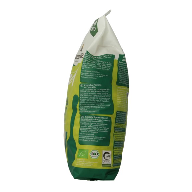 Krunchy appel kaneel bio 750 Gram