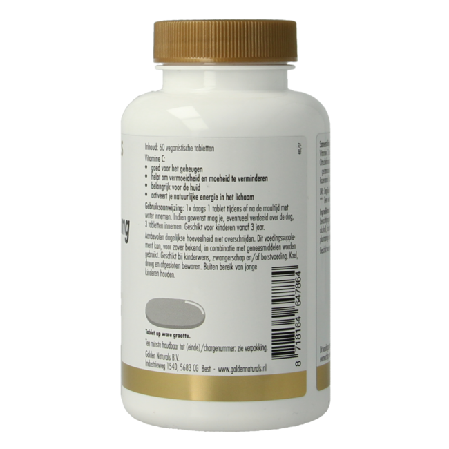 Vitamin C 1000 mg mit Hagebutte 60 Tabletten