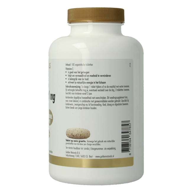 Vitamina C 1000 bioflavonoides 180 Comprimidos