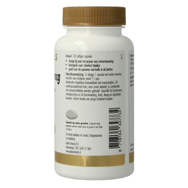 Vitamine D3 75 mcg 120 capsules molles