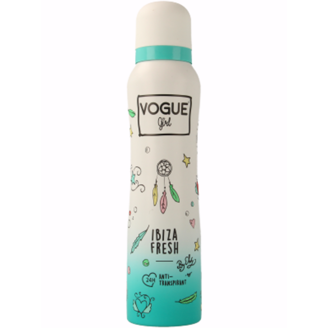 Deodorante Vogue Girl Ibiza Fresh 150 Millilitri