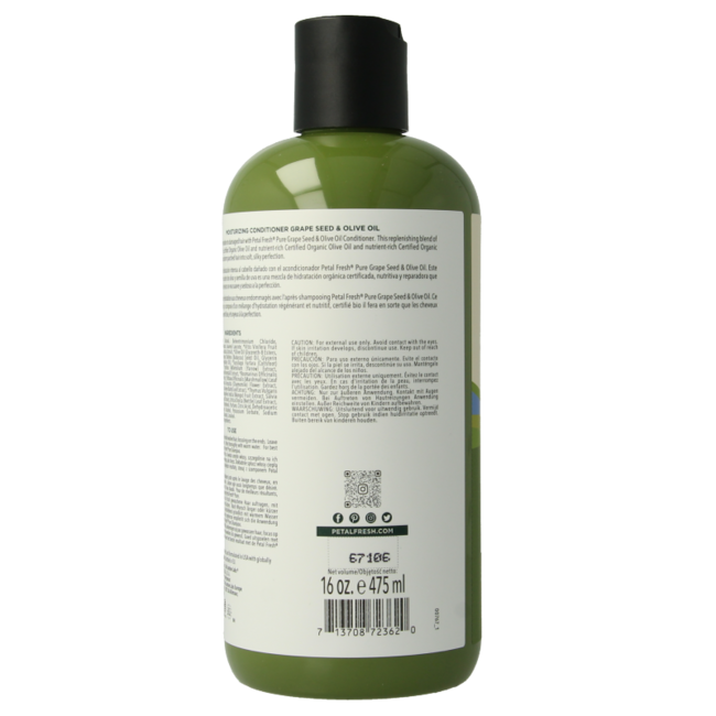 Acondicionador Petal Fresh uva y aceite de oliva 475 mililitros