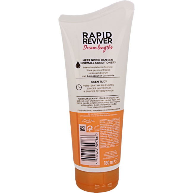 Elvive Rapid reviver dream lengths 180 Millilitres