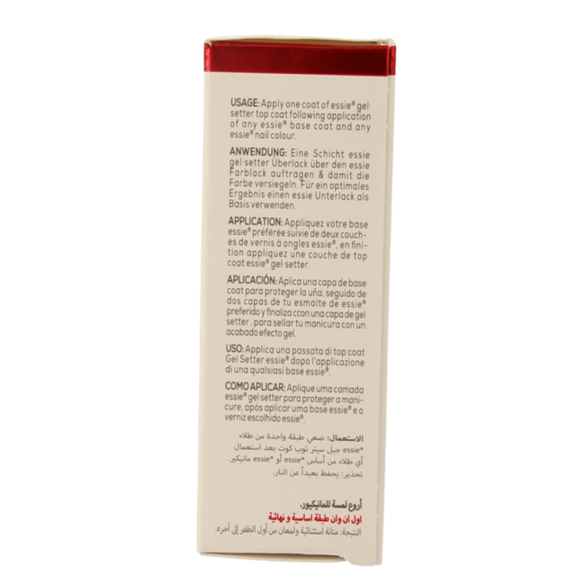 Essie Top coat gel setter 13.5 Millilitri