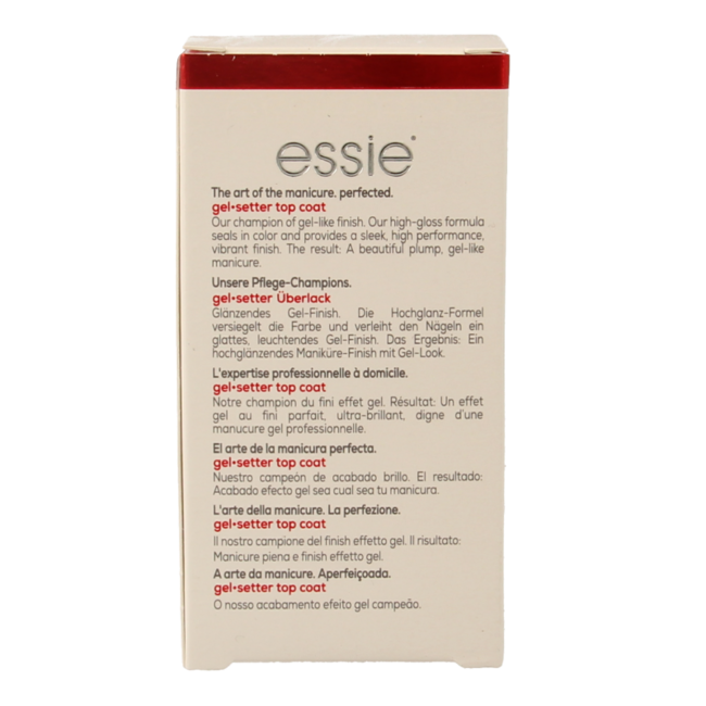 Essie Top coat gel setter 13.5 Millilitres