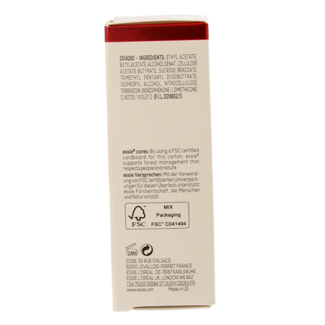 Essie Top coat gel setter 13.5 mililitros