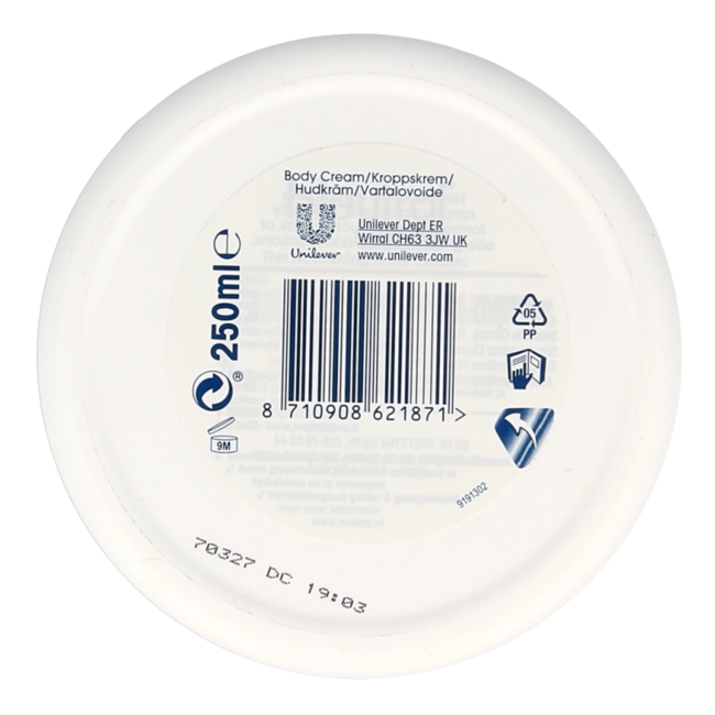 Neutral Körpercreme 250 Milliliter