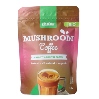 Purasana Instant-Pilzkaffee Bio 45 Gramm