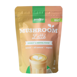 Purasana Instant mushroom latte bio 100 Gram