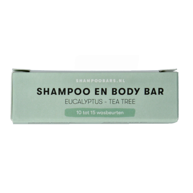 Mini shampoo & body bar eucalipto e tea tree 20 grammi