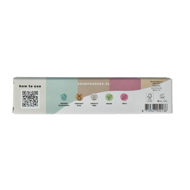 Coffret d'essai de pains de savon pour le corps 50 grammes