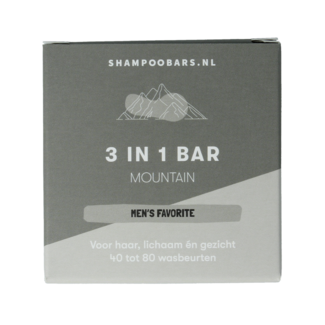 Shampoobars Kostka 3-w-1 mountain 60 Gram