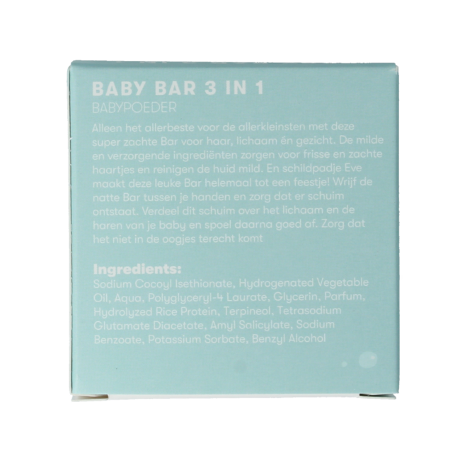 3-in-1 Baby Bar Babypuder 60 Gramm