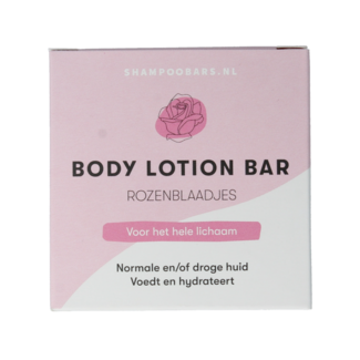 Shampoobars Pain de lotion corporelle pétales de rose 45 Grammes